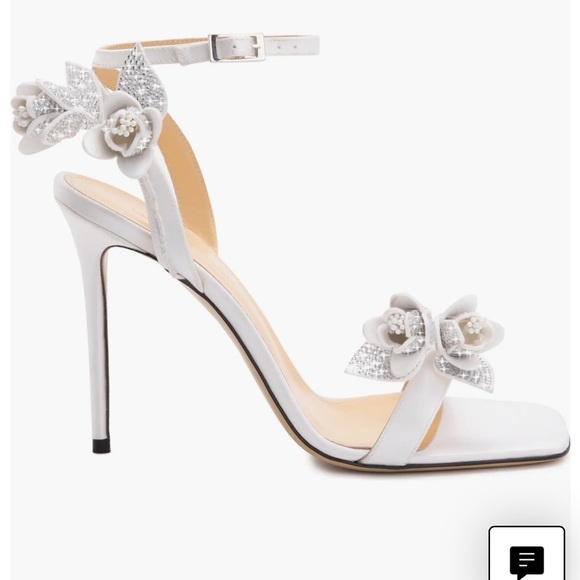 Mach & Mach wonder tulip slingback sandal - white - 38.5 - Picture 2 of 7